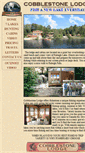 Mobile Screenshot of cobblestonelodge.ca